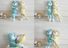 Cửa hàng gấu bông hướng dẫn làm gấu bông tay dài dễ thương