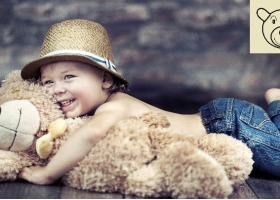 Gấu bông dành cho bé dưới 1 tuổi