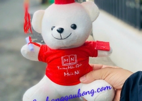 Cửa hàng gấu bông sản xuất 300 bé gấu bông đáng yêu theo yêu cầu cho trường mẫu giáo Mũi Né