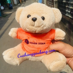 Cửa hàng gấu bông sản xuất thành công 100 gấu bông theo yêu cầu cho trung tâm TOÁN TITAN 