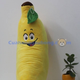 Chuối đơn nhồi bông 70cm