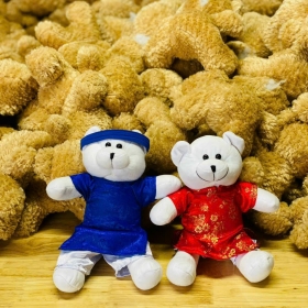 Gấu bông áo dài - Quà tặng doanh nghiệp