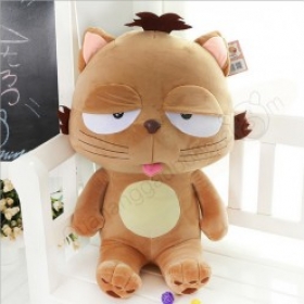 Mèo Dinga nhồi bông mặt ngầu